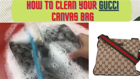 how to remove ketchup from gucci backpack|gucci bag cleaner.